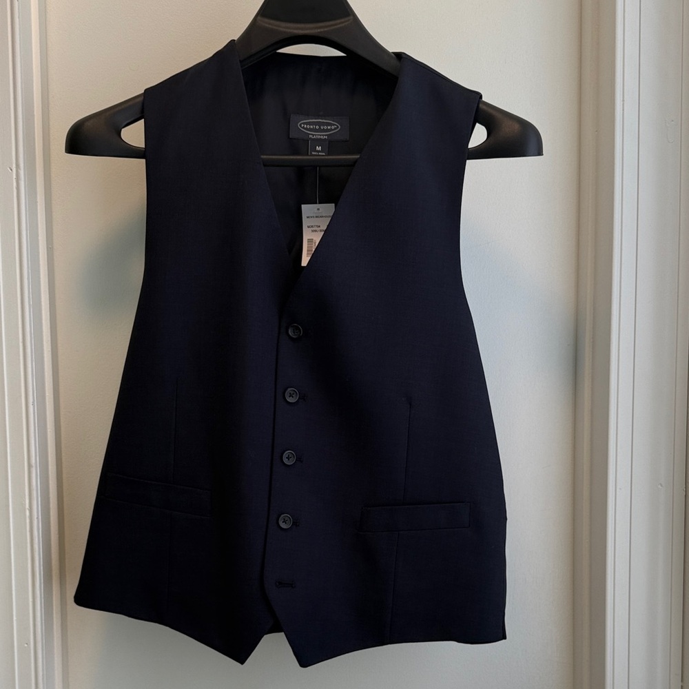 Kenneth Cole Midnight Blue Men's Vest